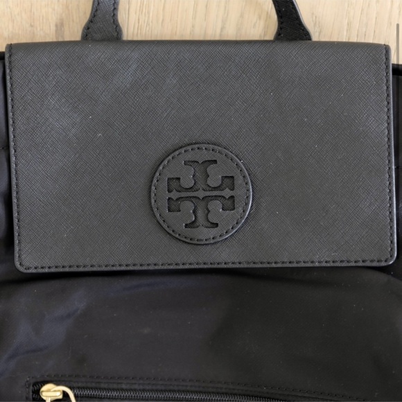 Tory Burch Black Nylon Packable Backpack - Picture 4 of 4